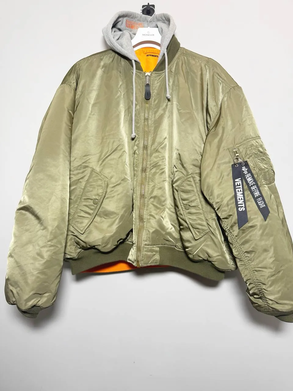 Vetements Vetements Double Bomber Green Very Rare