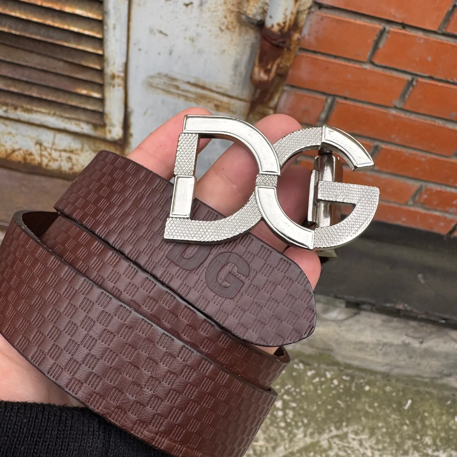 Dolce & Gabbana Dolce & Gabbana Logo Belt