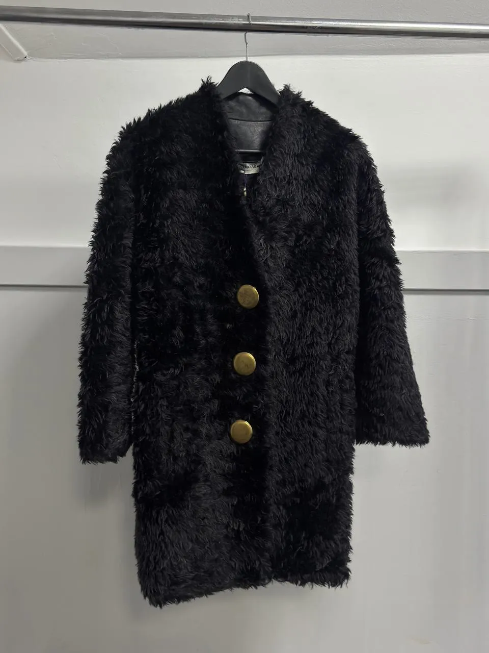 BALENCIAGA Balenciaga Faux Fur Coat