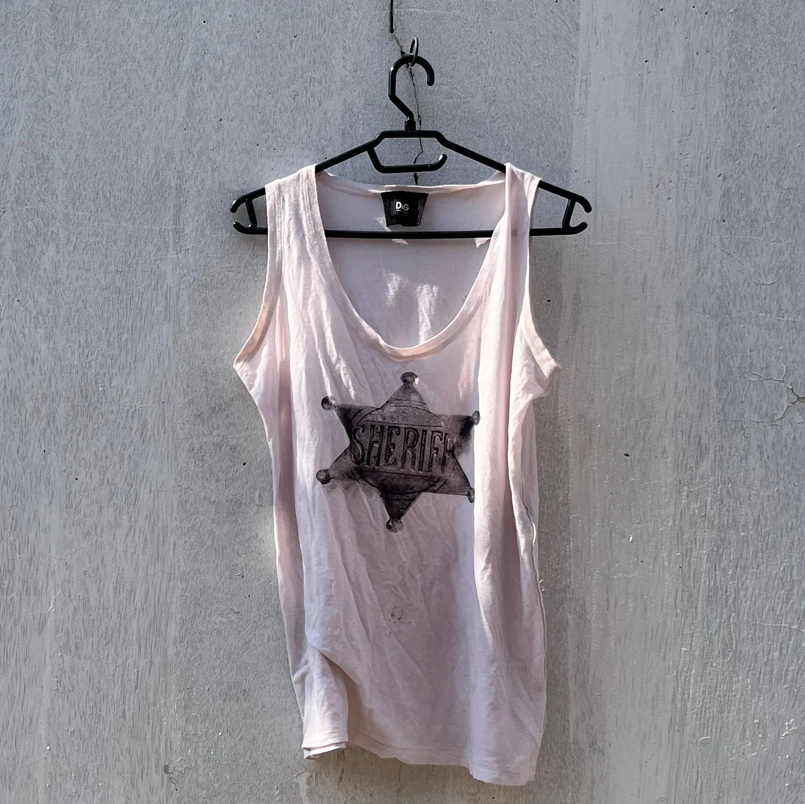 Dolce & Gabbana Dolce & Gabbana «Sheriff» Tanktop
