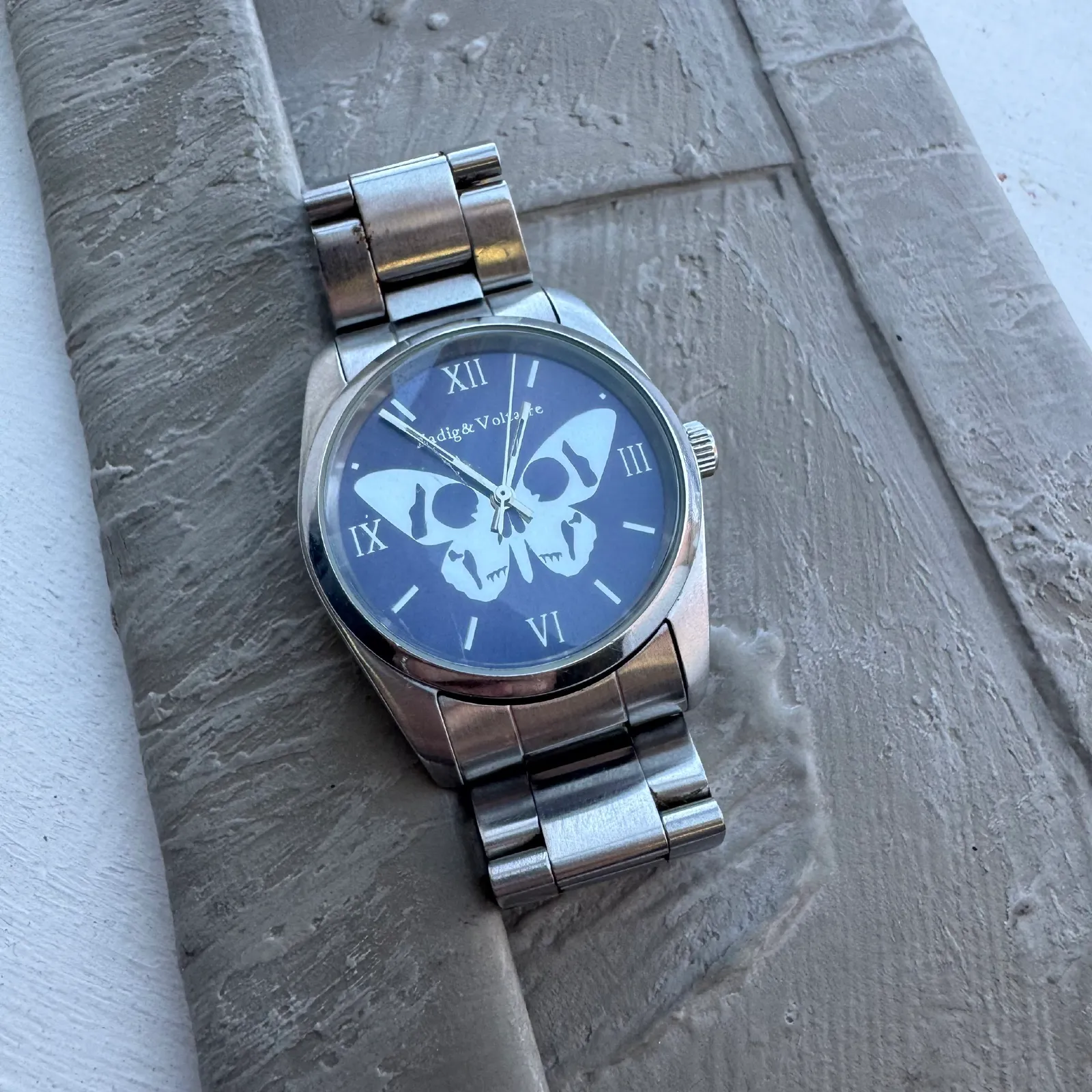 Zadig&Voltaire Zadig & Voltaire Timeless Skull Butterfly Watch