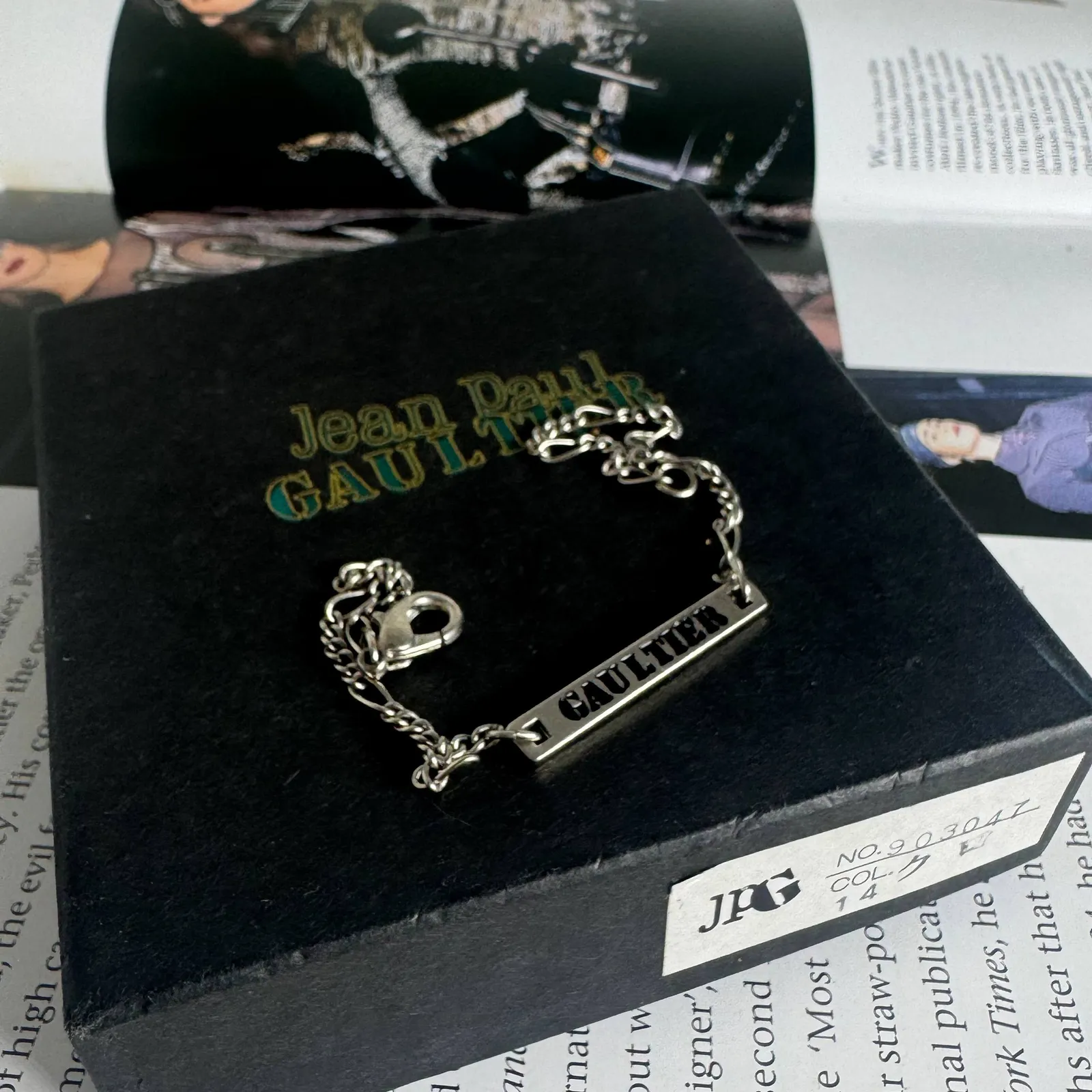 Jean Paul Gaultier Jean Paul Gaultier Logo Bracelet