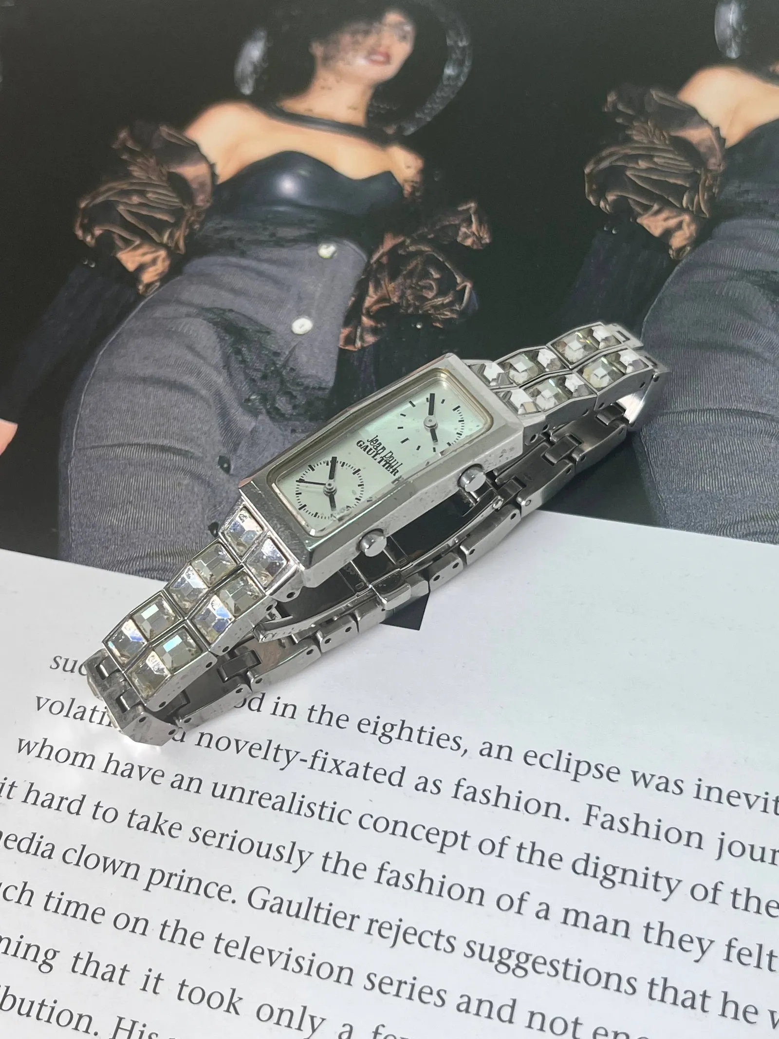 Jean Paul Gaultier Jean’s Paul Gaultier Diamanté Watch