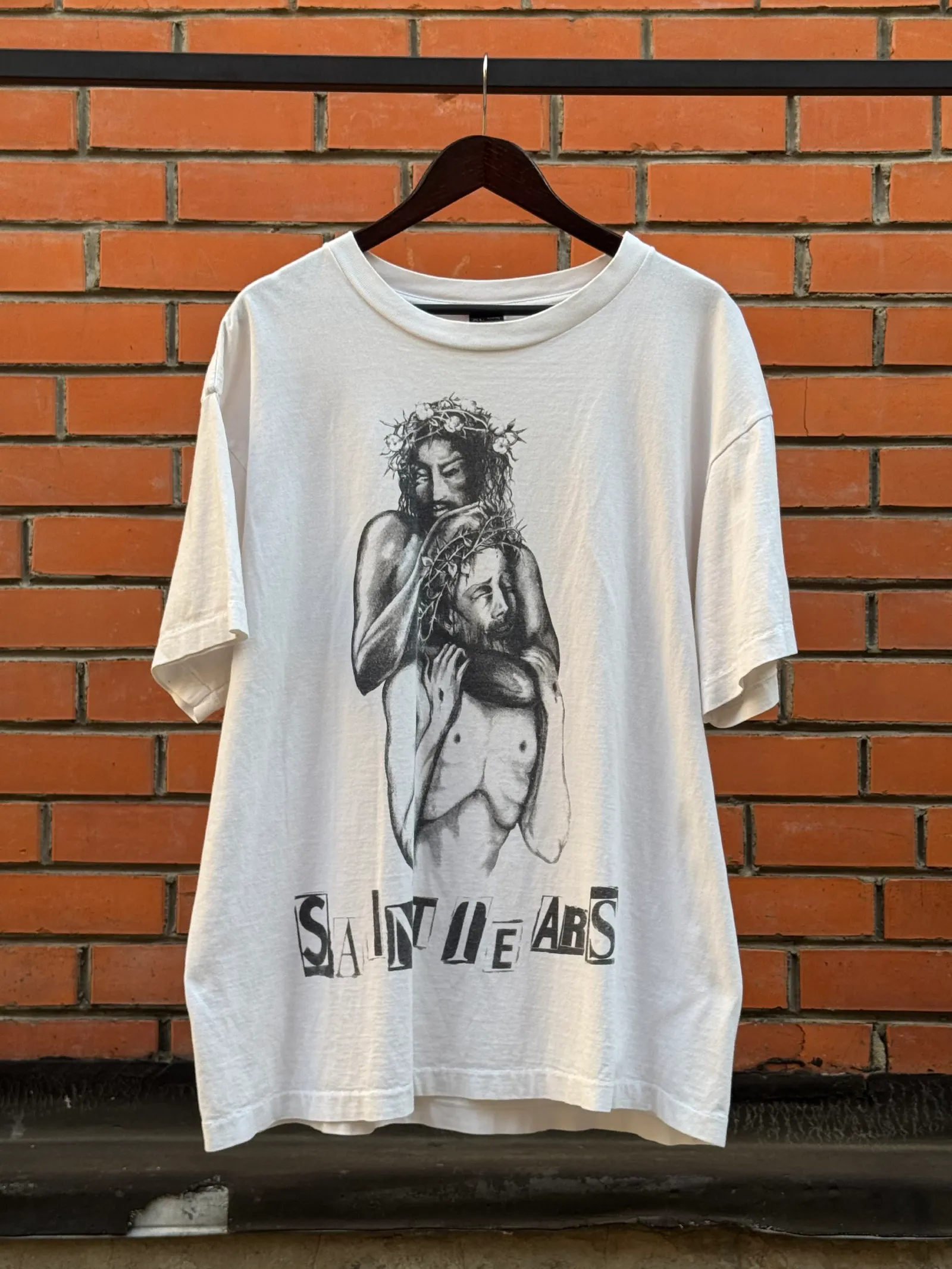 SAINT MICHAEL SAINT MICHAEL × DENIM TEARS 21AW STT TEE DBL JESUS