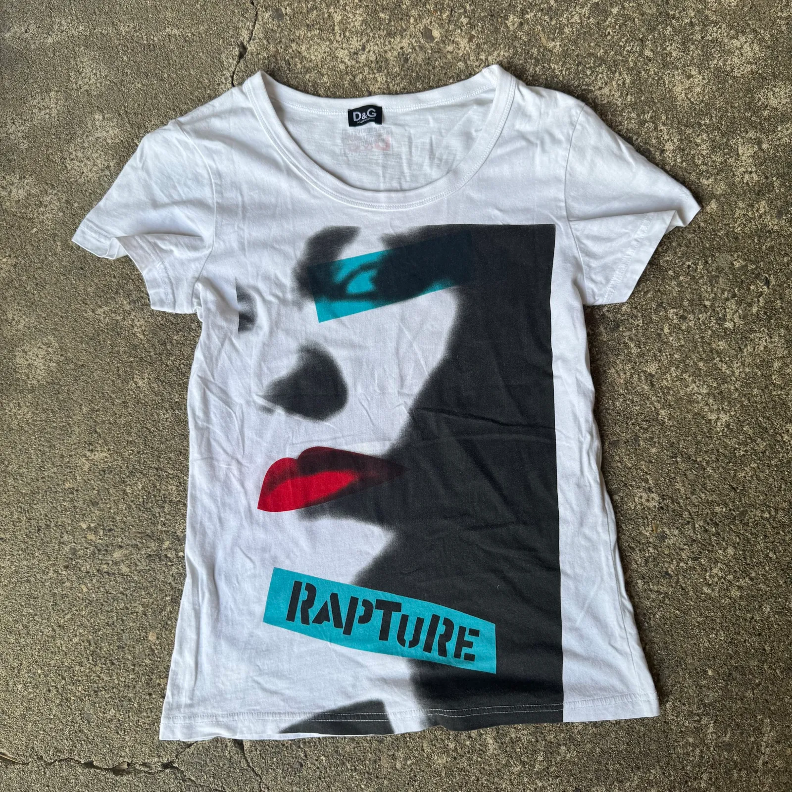 DOLCE&GABBANA Vintage D&G Dolce & Gabbana "Rapture Blondie" Graphic T-Shirt