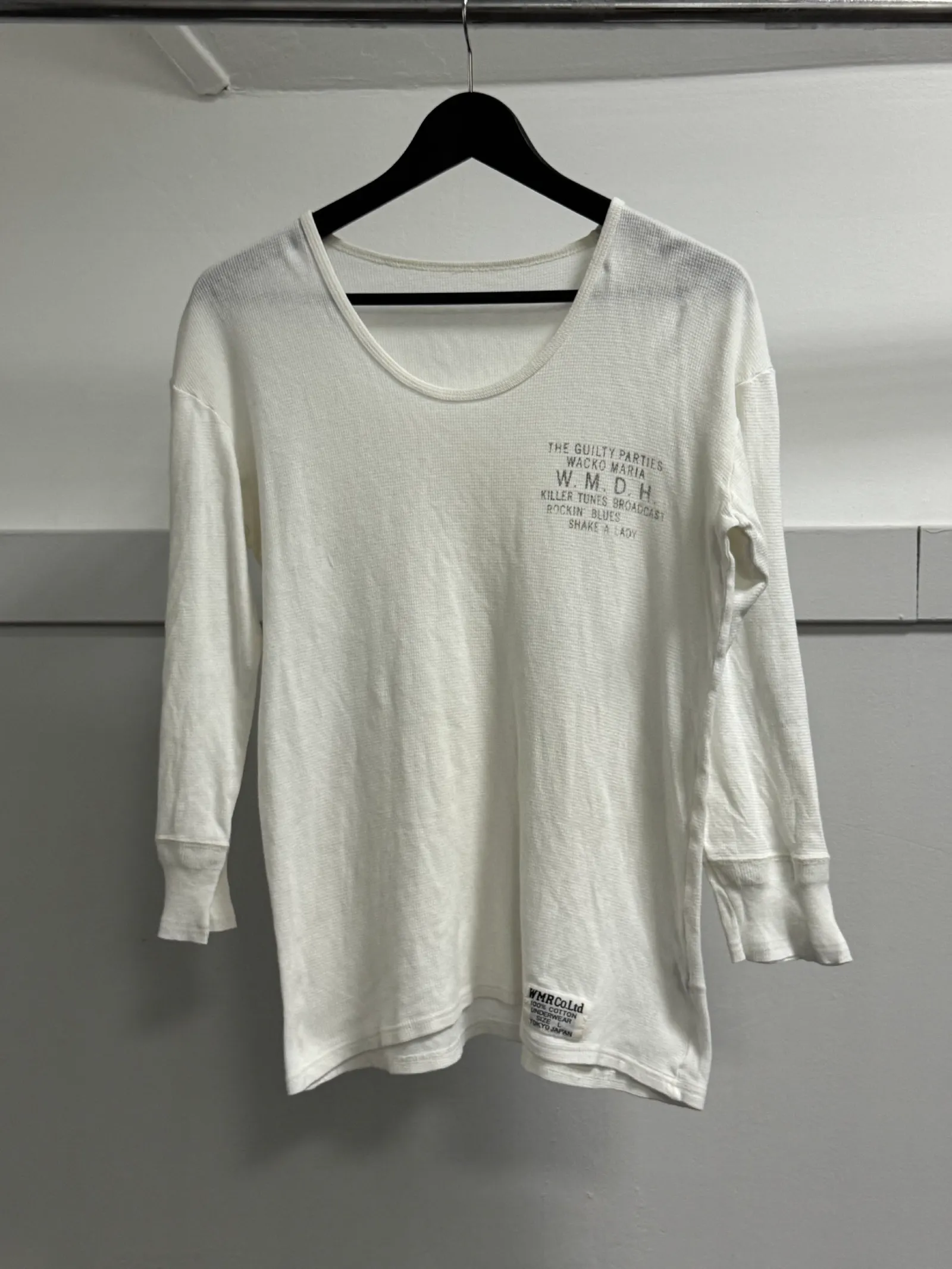 WACKO MARIA WACKO MARIA Thermal Long Sleeve Shirt