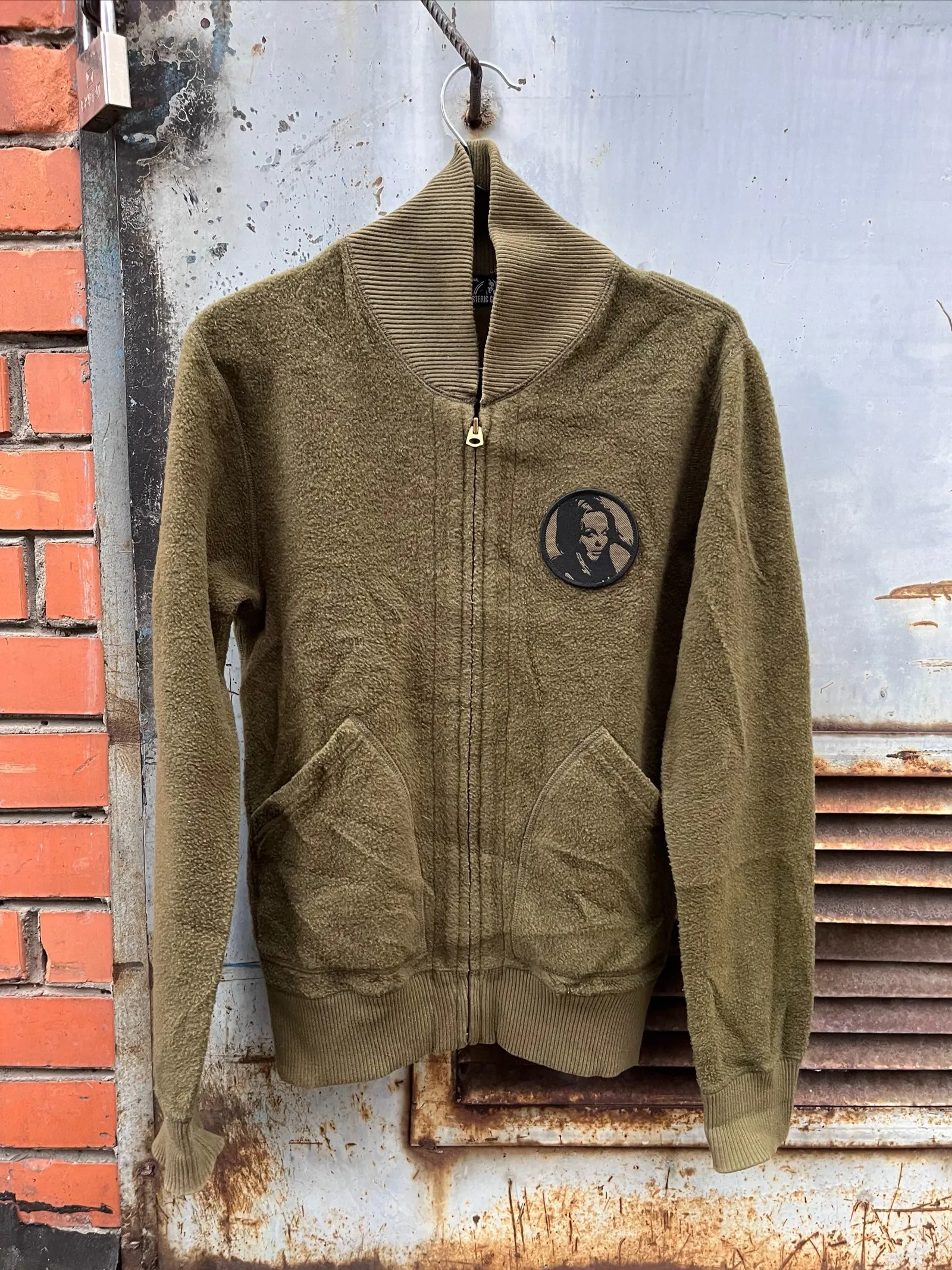 HYSTERIC GLAMOUR Hysteric Glamour "Strutter" Fleece Track Jacket