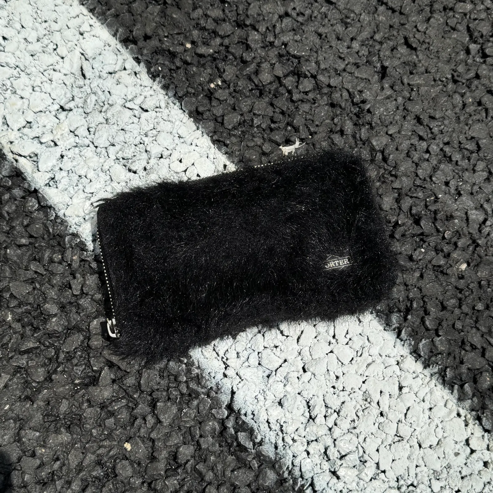 BEAMS BOY BEAMS BOY × PORTER Fur Long Wallet