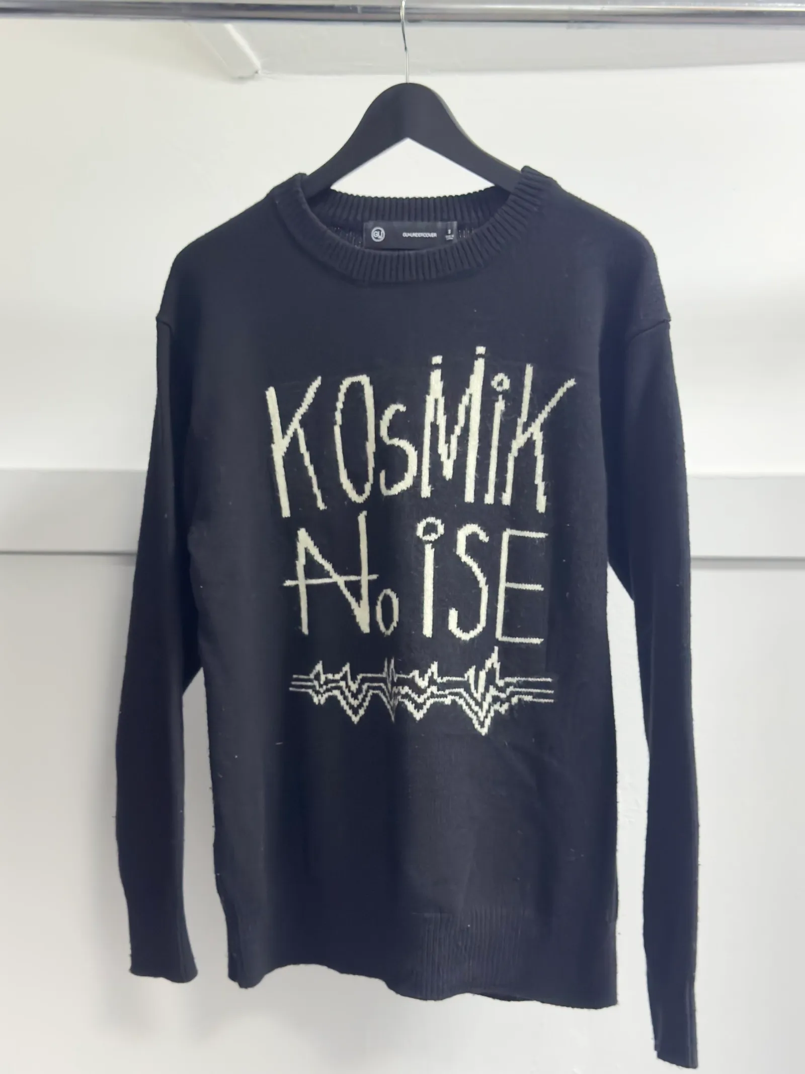 Undercover GU × UNDERCOVER Jacquard Crewneck Sweater "KOSMIK NOISE"