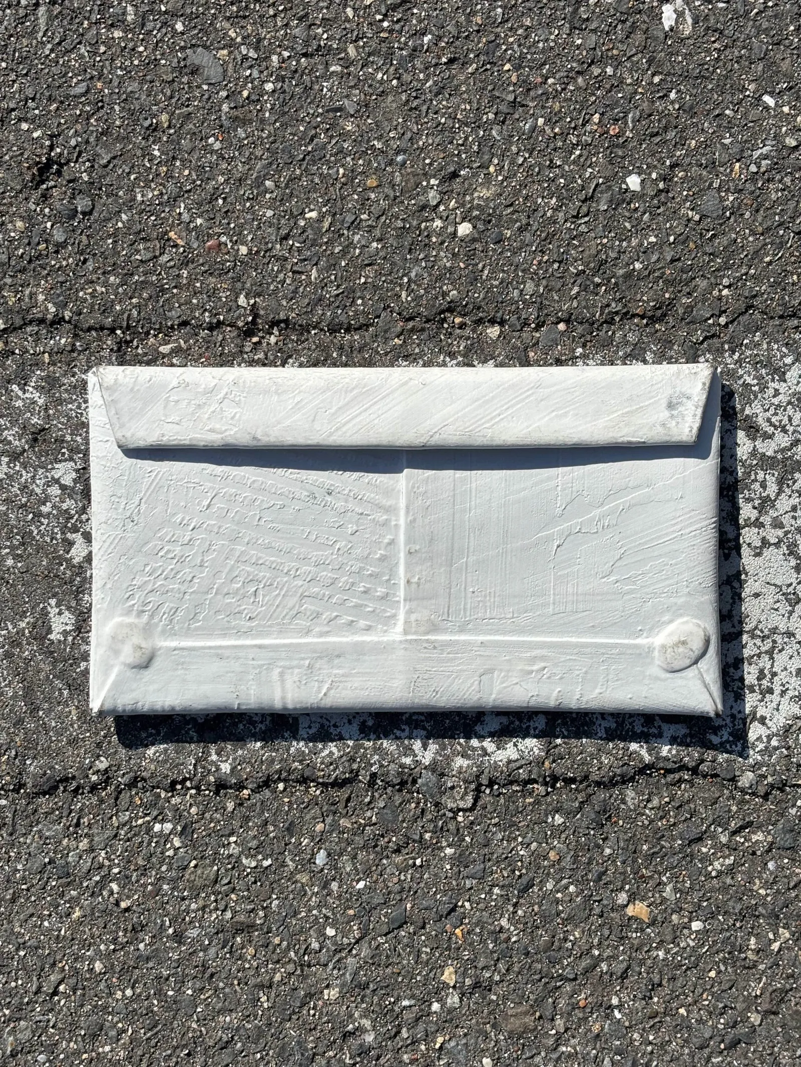 Kagari Yusuke Kagari Yusuke portable wall white wallet