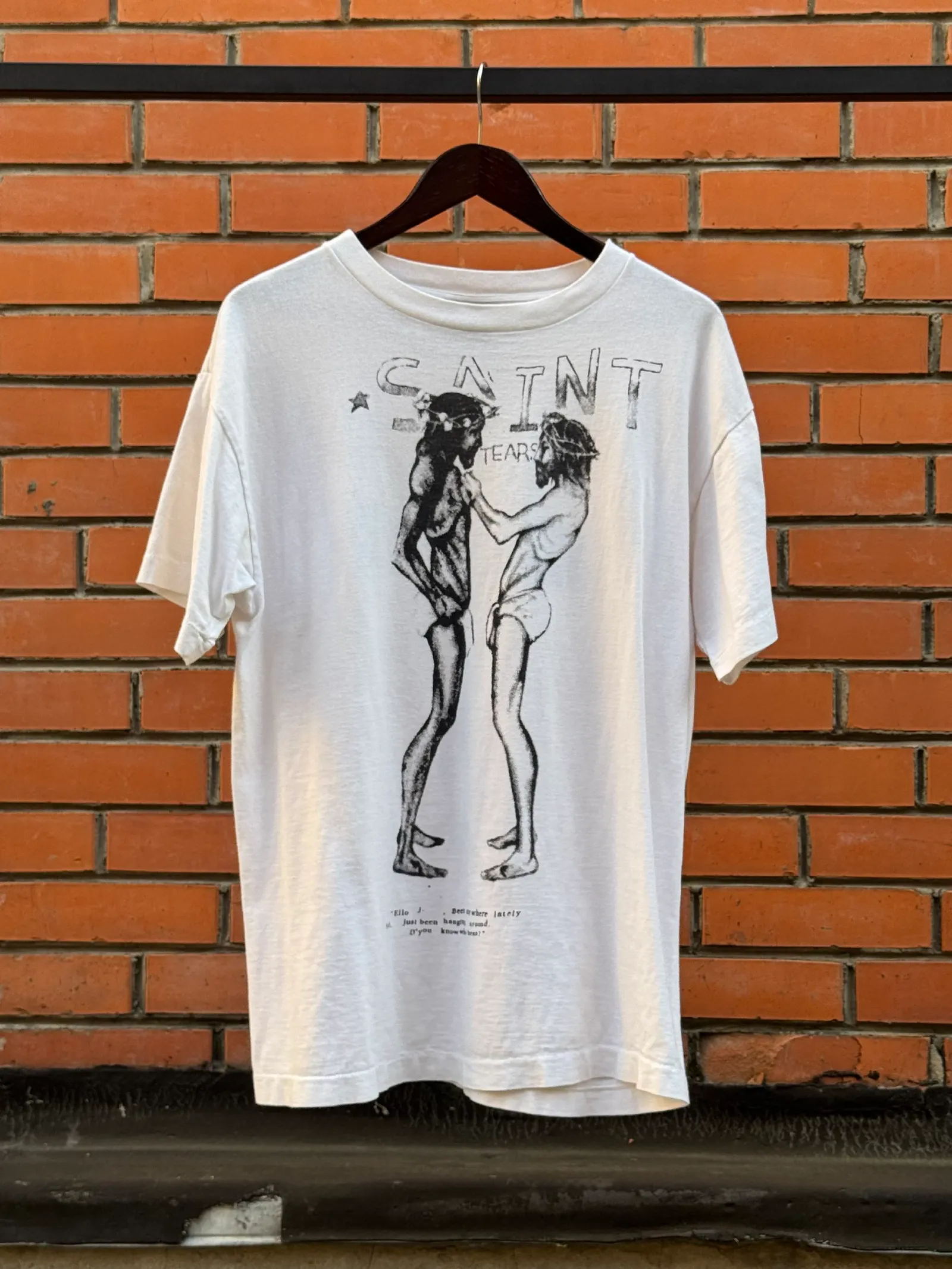 SAINT MICHAEL SAINT Mxxxxxx × DENIM TEARS SAINT TEARS T-Shirt