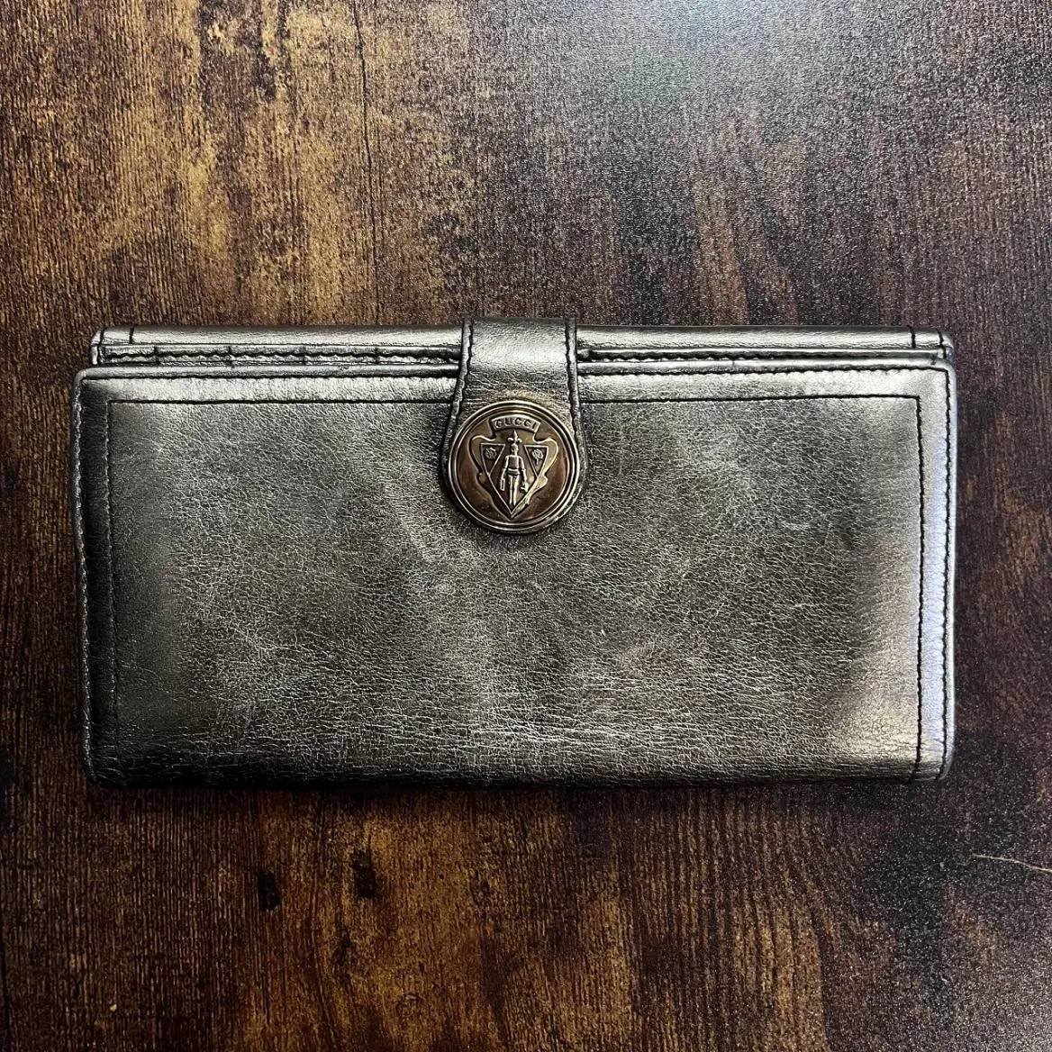 GUCCI Gucci 2005 Hysteria Knight Emblem Wallet
