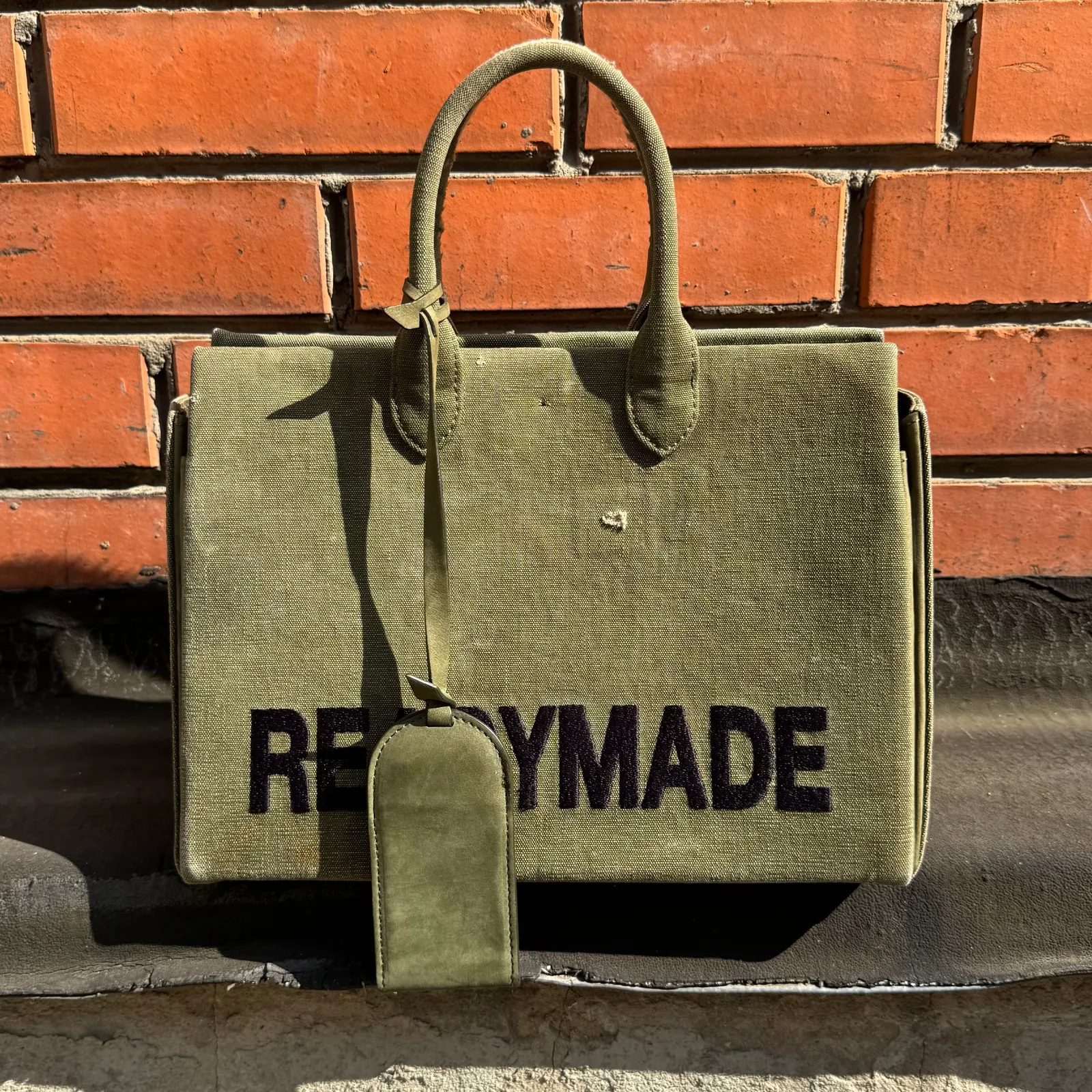 READYMADE READYMADE Vintage Cotton Canvas Shopping Bag