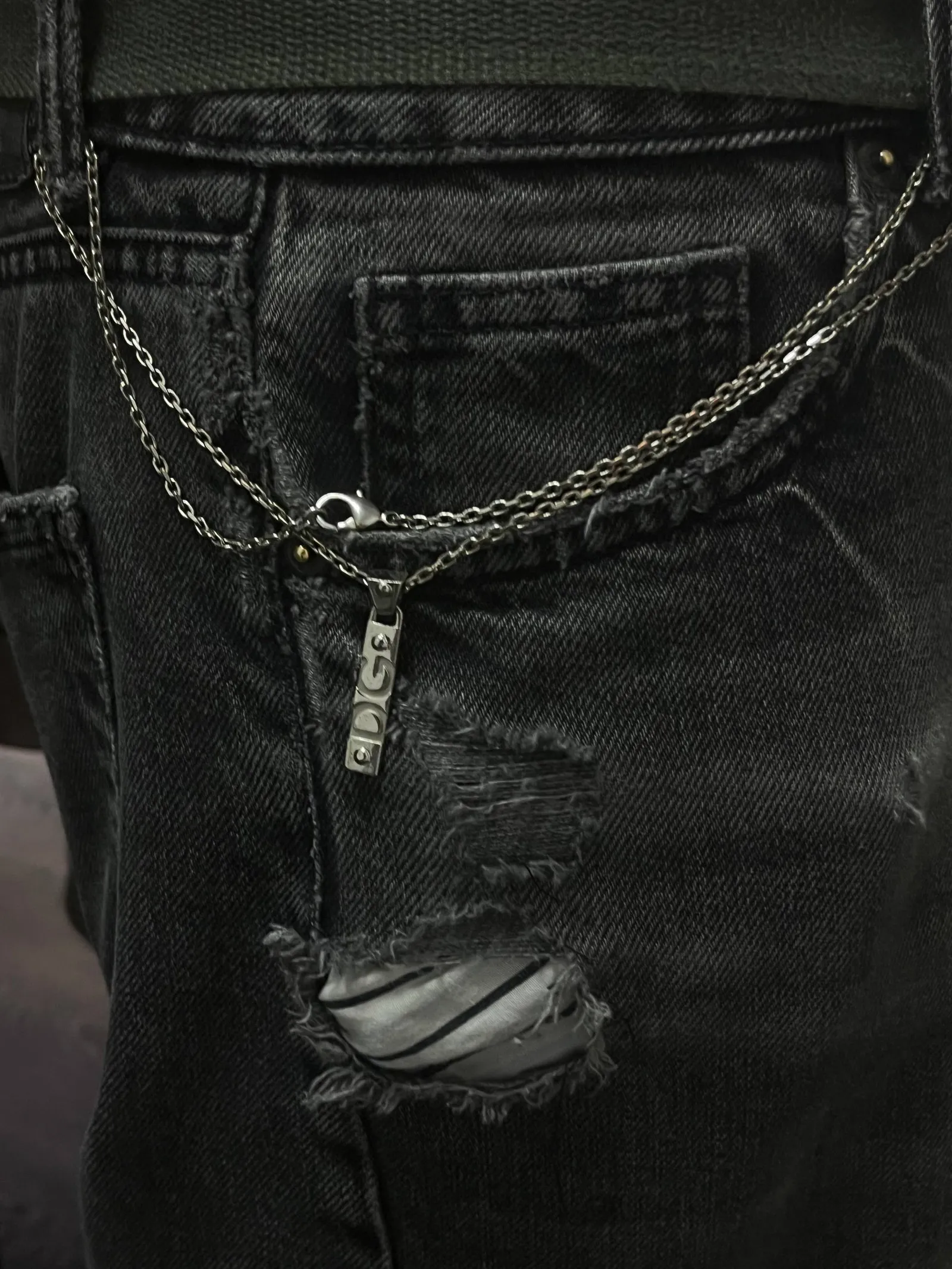 Dolce & Gabbana Dolce & Gabbana Jeans Chain Pendant