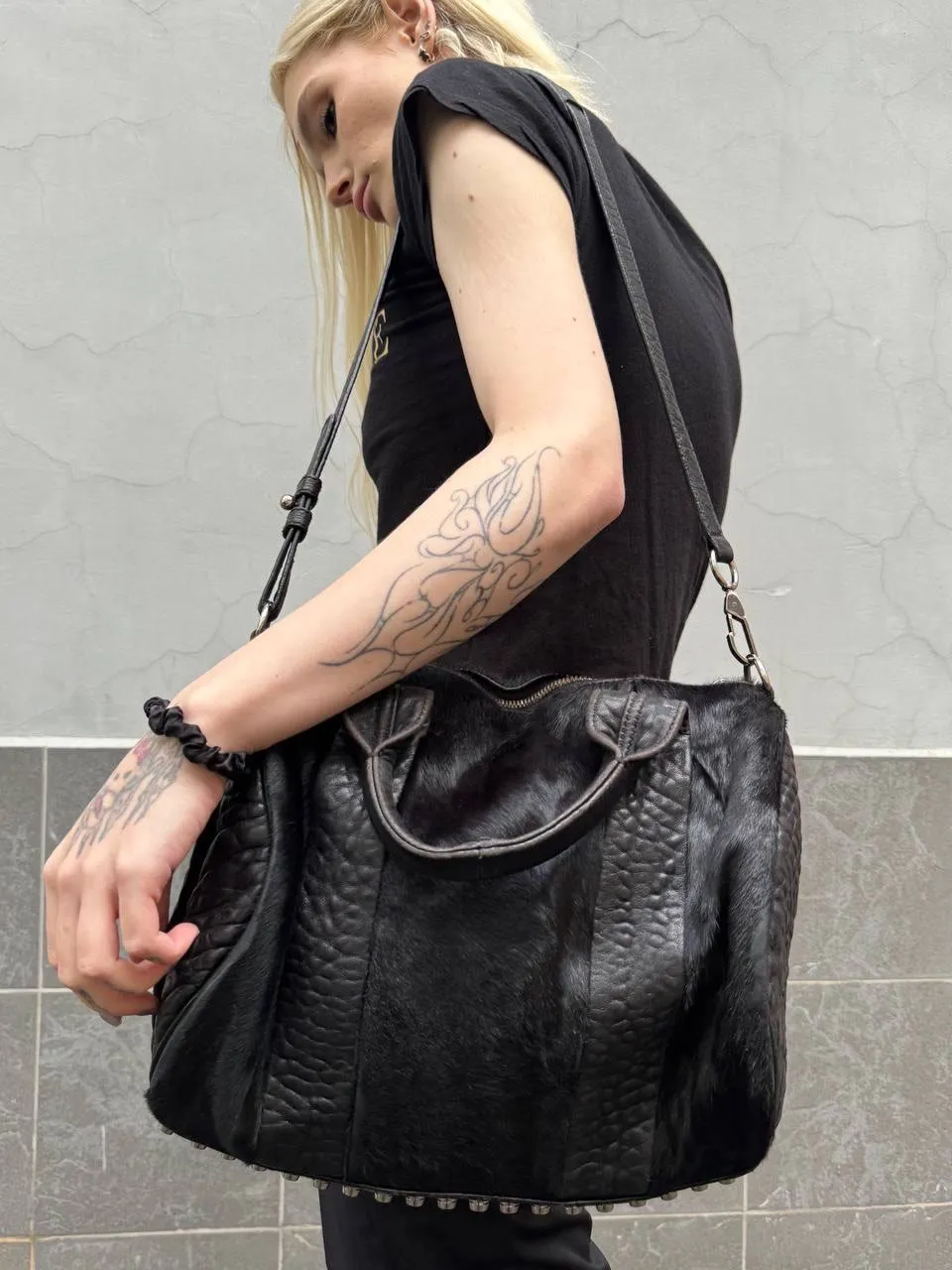 Alexander Wang Alexander Wang Ponyhair Rocco Duffle