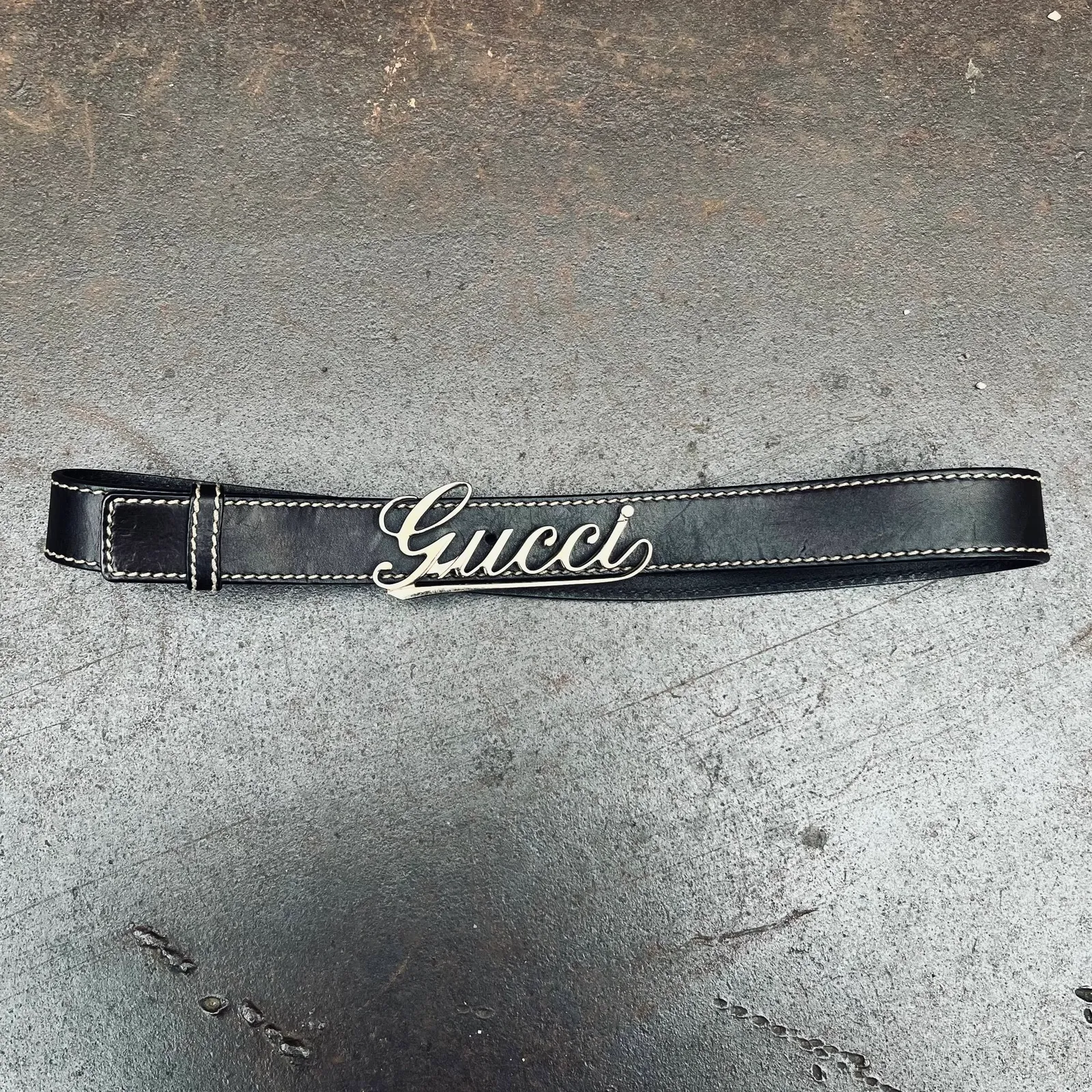 GUCCI Gucci Logo Belt