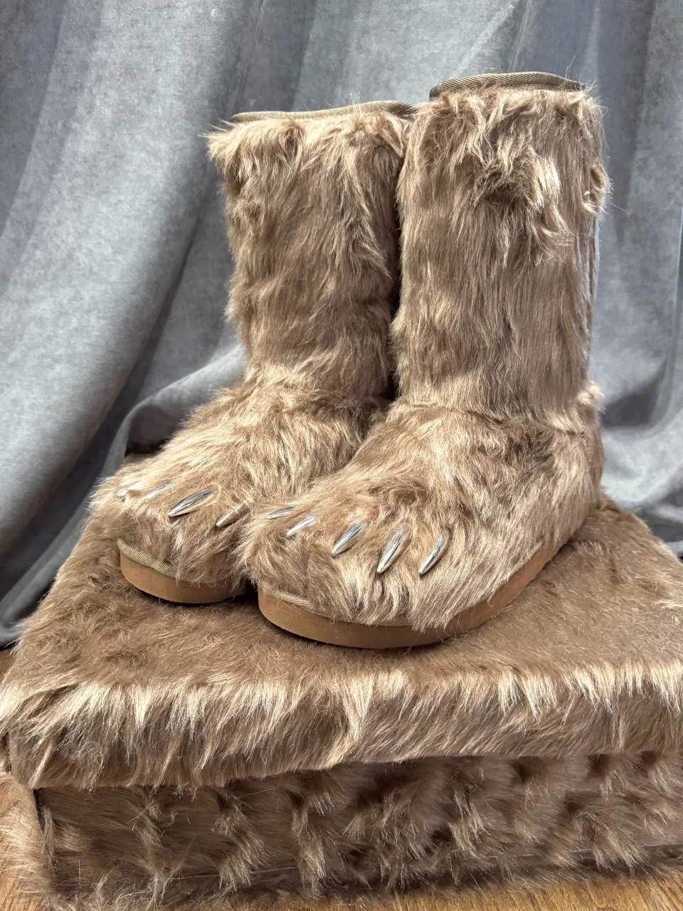 Bravest Studios Bravest Studios Brown Bear Claw Boots NEW