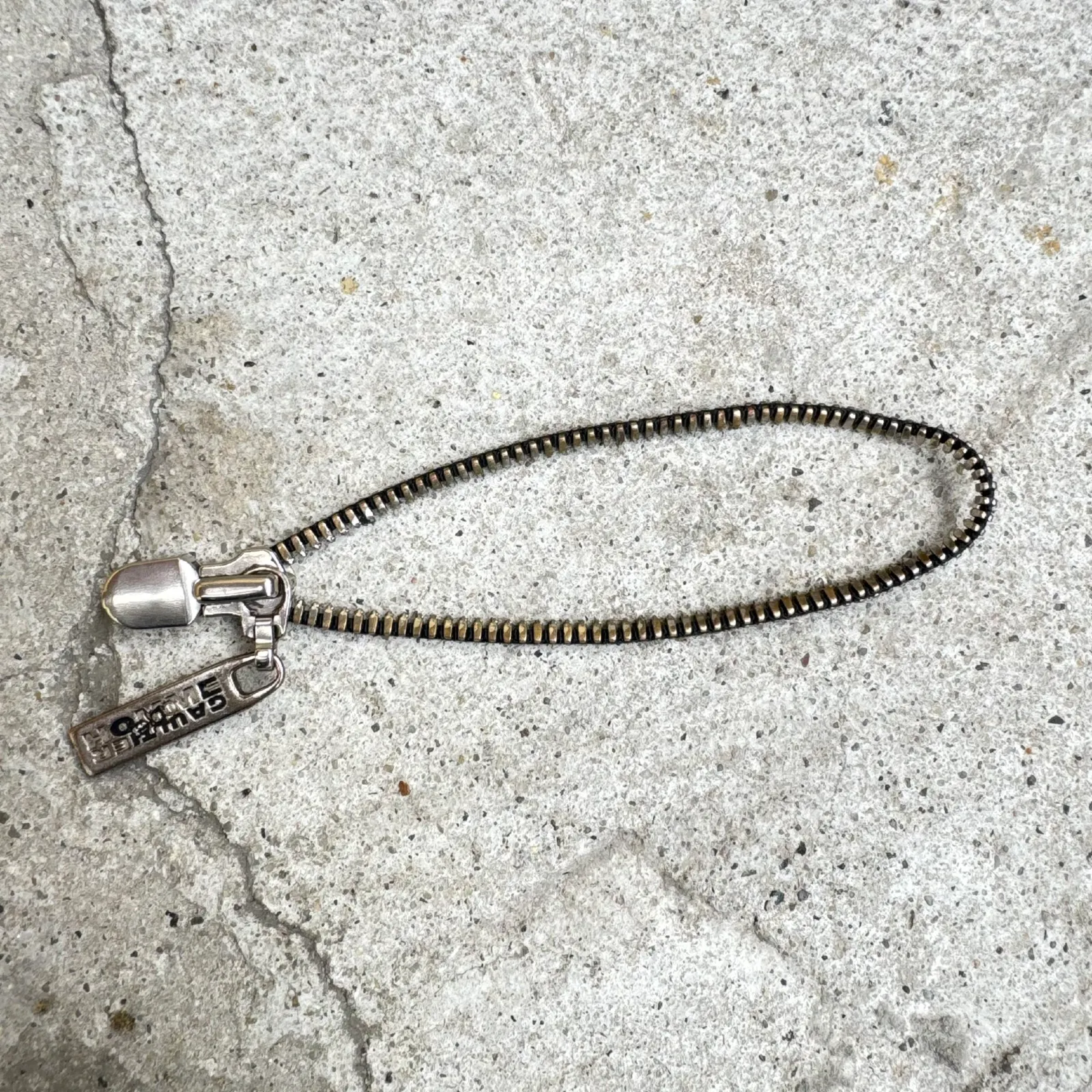 Jean Paul Gaultier Jean Paul Gaultier Homme Zipper Bracelet